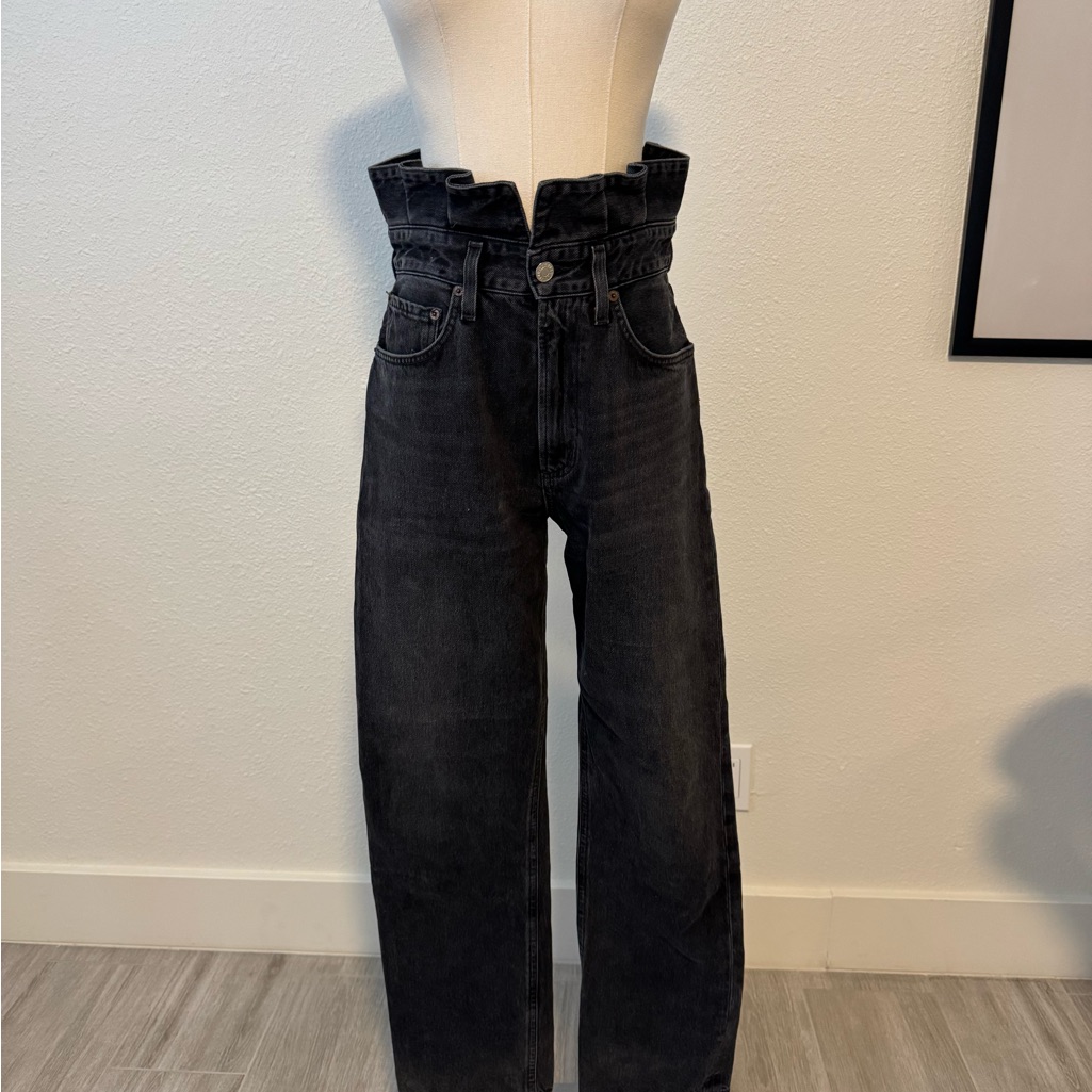 Agolde Charcoal Denim Jeans